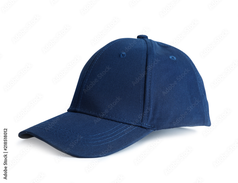 Baseball cap on white background. Mock up for design Baseball cap on white background. Mock up for design