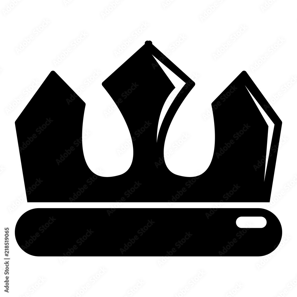 Bronze crown icon. Simple illustration of bronze crown vector icon for web Bronze crown icon. Simple illustration of bronze crown vector icon for web