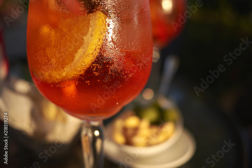 Spritz cocktail glass