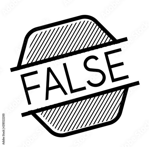 false black stamp