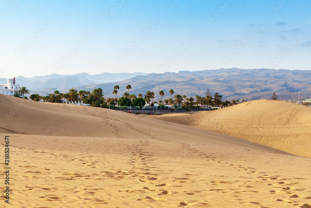 Maspalomas sand dunes