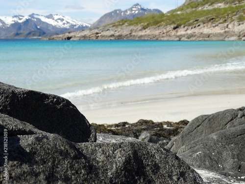 Strand Rorvik auf den Lofoten photo