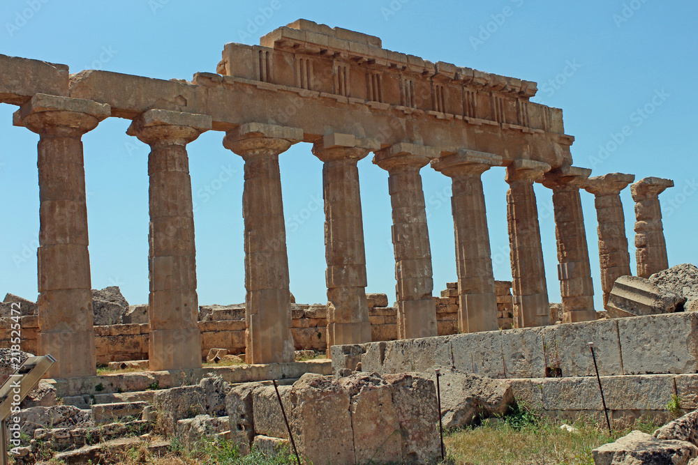 Fototapeta premium Sicile, site archéologique de Selinunte