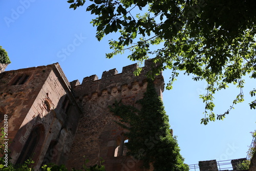 Obraz na płótnie Chateaux fort w salonie