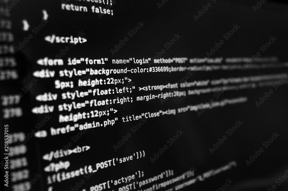 Desktop source code and Wallpaper by Computer language with coding and ...