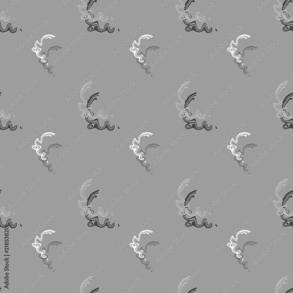 Naklejka premium Seamless background pattern with colored diverse doodles.