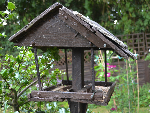 Old rickety birdhouse © S. Lyons Photography