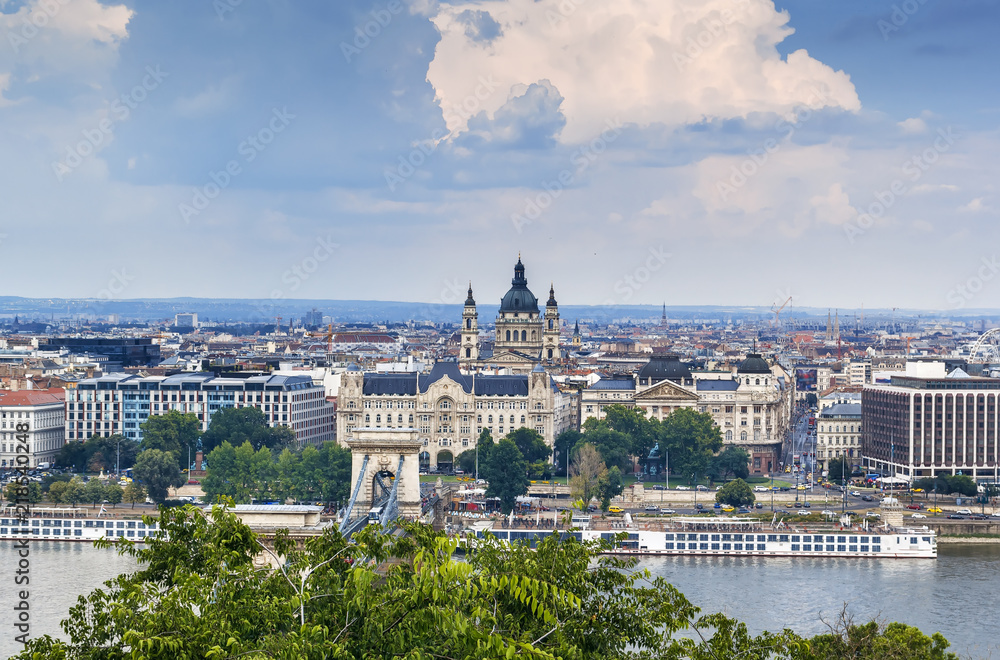 Obraz premium View of Budapest, Hungary