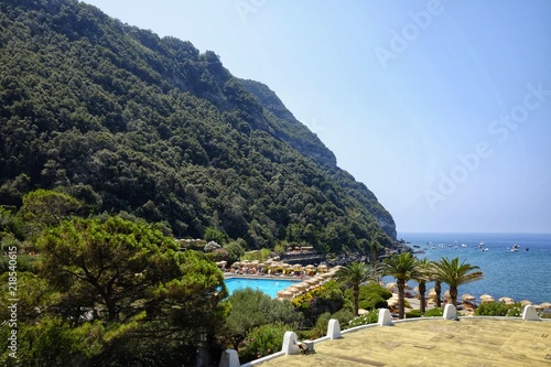 Cuadro en lienzo the poseidon gardens in Ischia