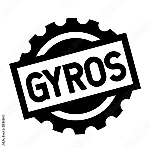 gyros black stamp