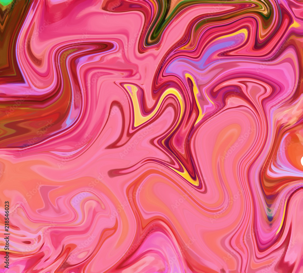 Fototapeta premium Watercolor marble art. Liquid paint swirls. Colorful texture background. Multicolored wallpaper graphic design. Pattern for creating artworks and prints.