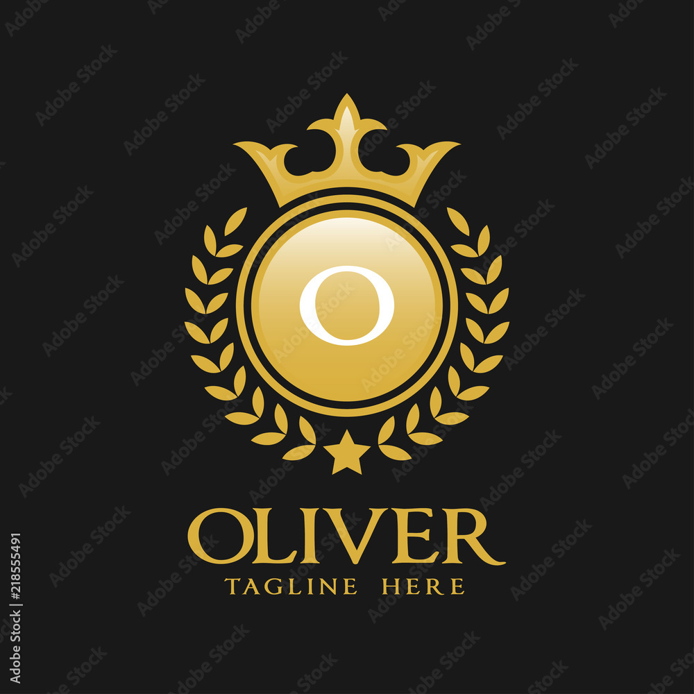 Fototapeta premium Letter O Logo - Classic Luxurious Style Logo Template