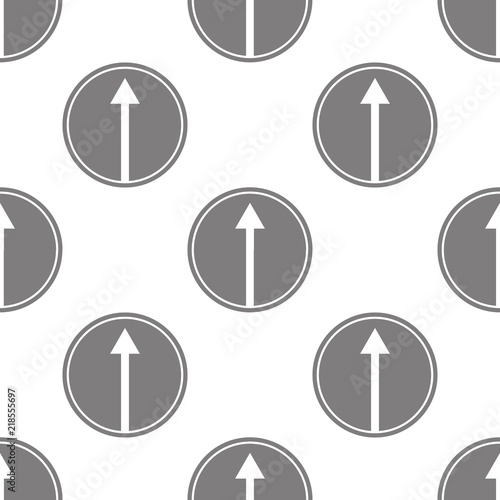 road end of main road icon. Element of minimalistic icons for mobile concept and web apps. Pattern repeat seamless road end of main road icon can be used for web and mobile apps