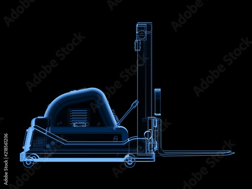 x-ray automatic forklift truck