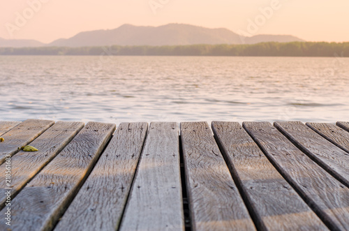 Wooden walkway