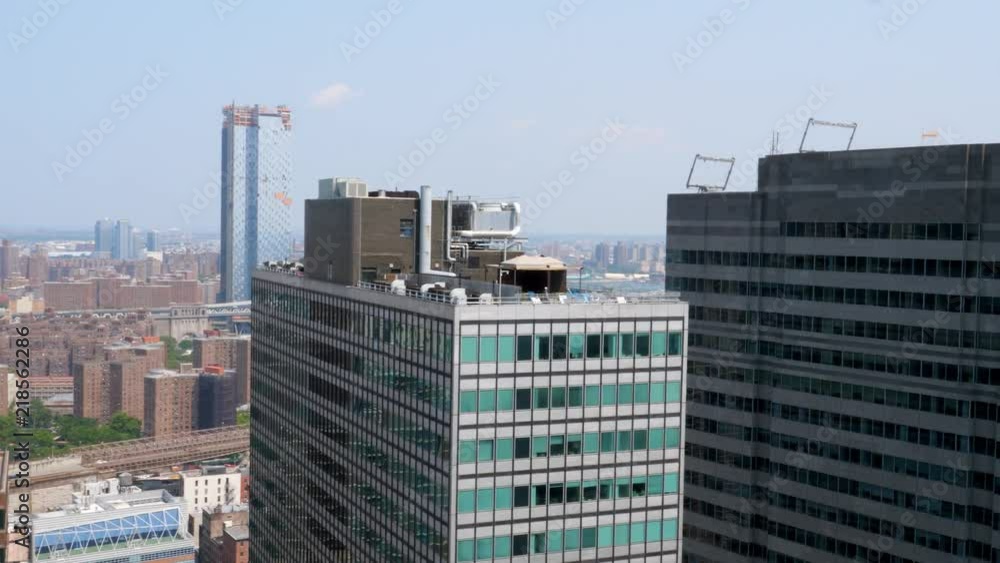 A high angle daytime, Lower Manhattan. A high angle daytime, Lower Manhattan.