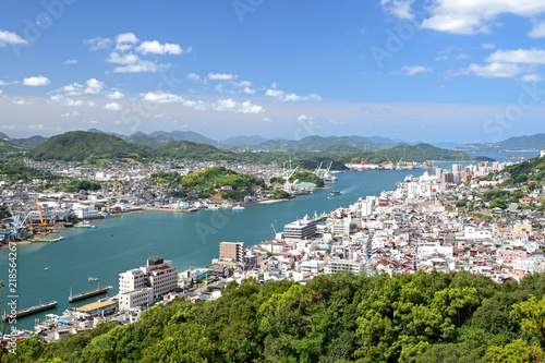 尾道水道 浄土寺山頂からの眺め 広島県尾道市
