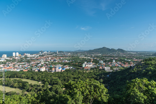 Cityscape of Hua Hin Prachuap Khiri Khan, Thailand