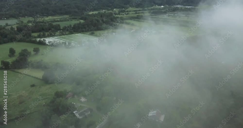 Flying above clouds in Rabun Gap, GA Flying above clouds in Rabun Gap, GA