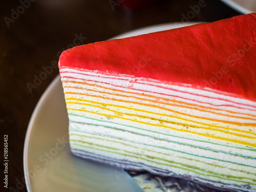 layer cake rainbow