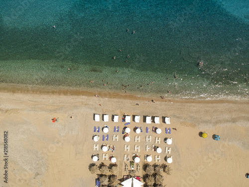 Beach at Pyrgos Chiliadous ...