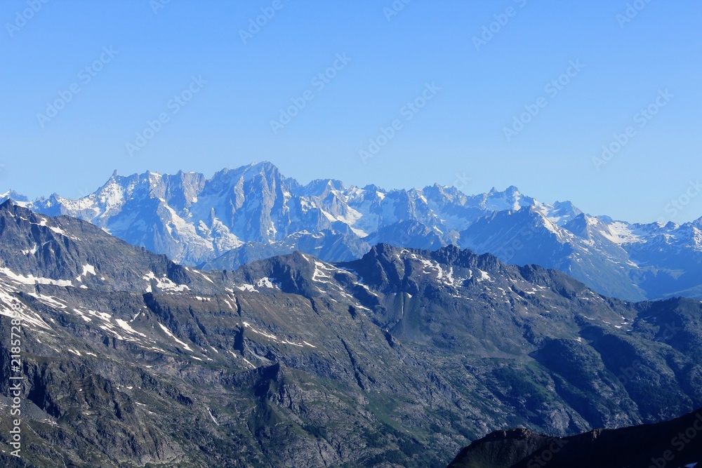 panorama des Alpes