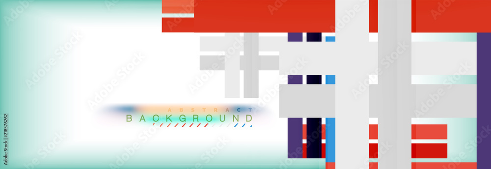 Obraz premium Line abstract background, vector modern template