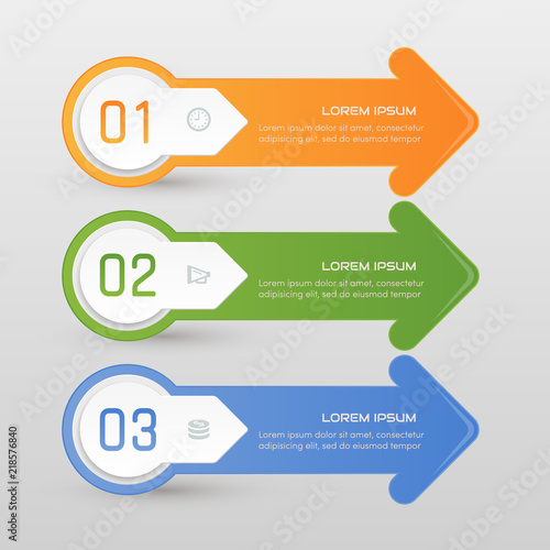 Sticker label colorful set
