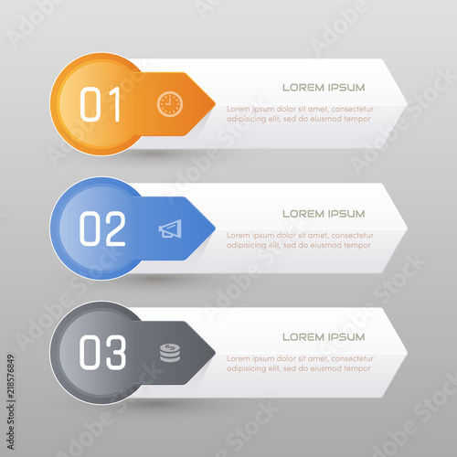 Sticker label colorful set