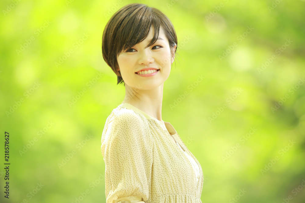 女性ポートレート
