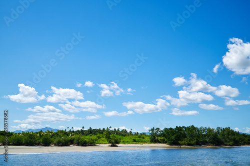 The marine landscape of Fiji.