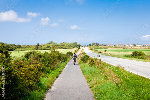 Fahrradtour im Gr  nen