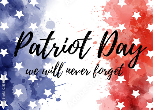USA Patriot day background