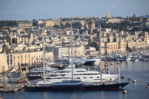 Maltese Falcon in  the Harbour in Valetta © michael