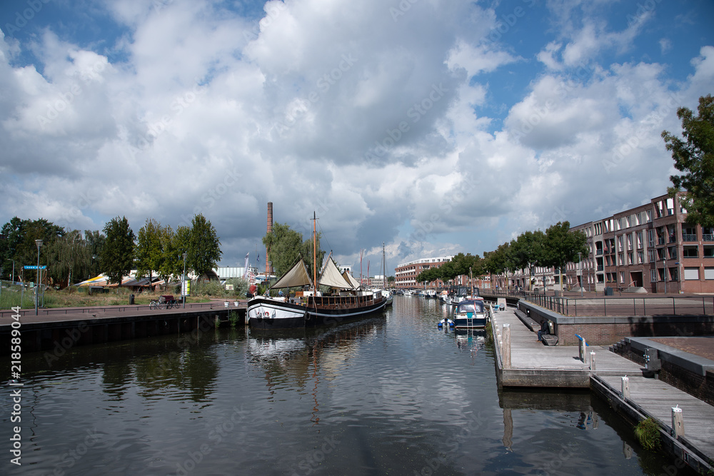 View on Dutch river