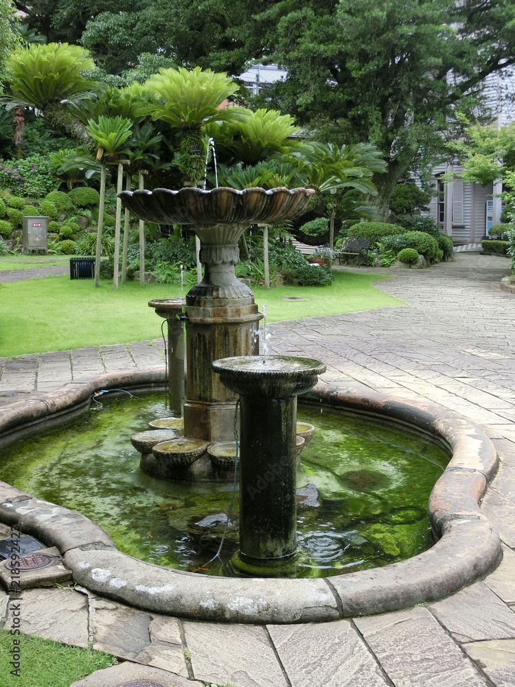 terrasse et jardin cheminée-pierre-pergola-bois-piscine