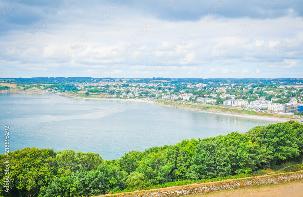 Obraz premium Famouth in Cornwall, England