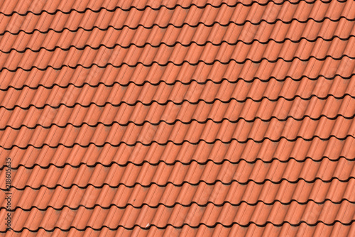 Red clay tiled roof