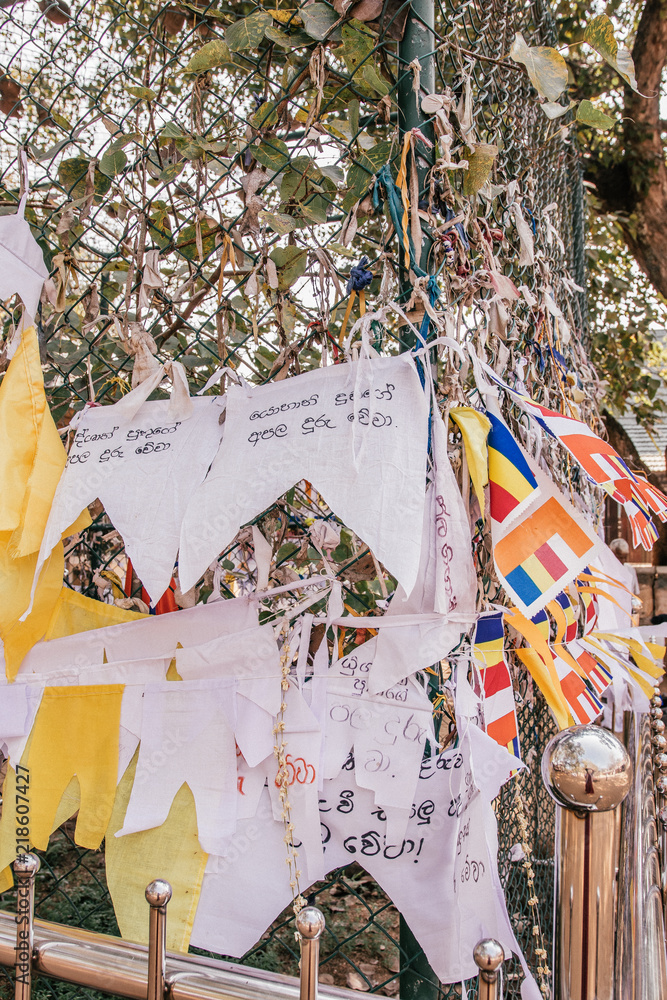 Fototapeta premium buddhism flag