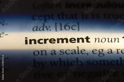 increment