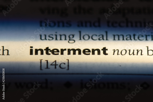 Photography interment