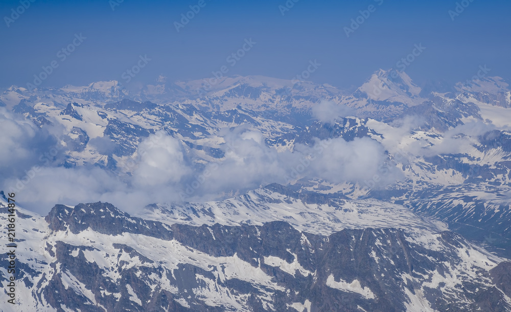 Gan Paradiso National Park, mountain peaks in Italy Gan Paradiso National Park, mountain peaks in Italy
