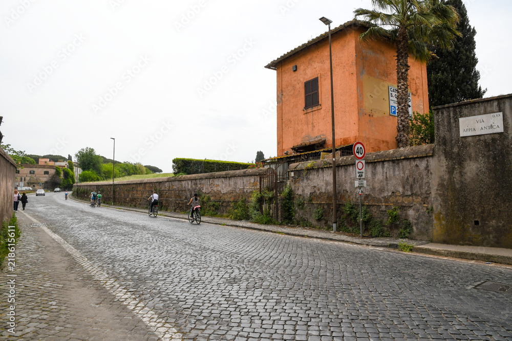 アッピア街道(ローマ、イタリア)ー古代ローマの幹線道路 アッピア街道(ローマ、イタリア)ー古代ローマの幹線道路