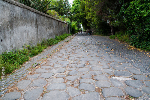 アッピア街道（ローマ、イタリア）ー古代ローマの幹線道路