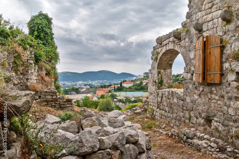 Ruins in Bar, Montenegro