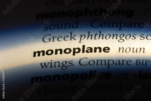 monoplane photo