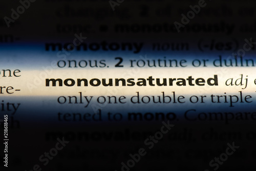 monounsaturated