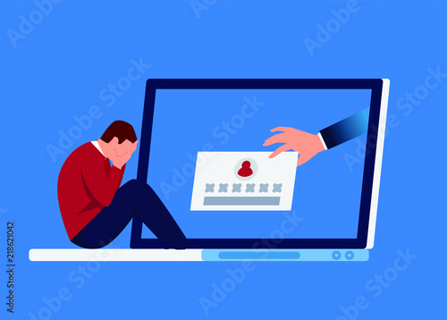 Businessman's network password was stolen