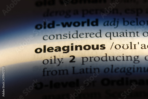 oleaginous