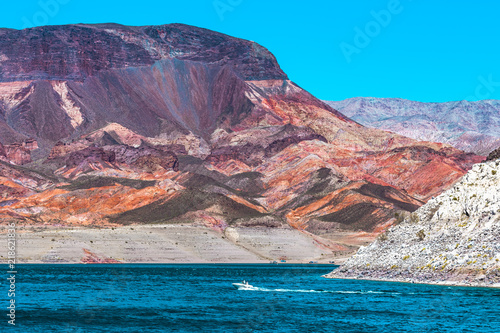 Принти на полотні Colorful Cliffs at Lake Mead
